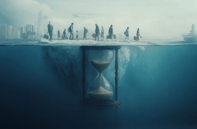 time running out illustration